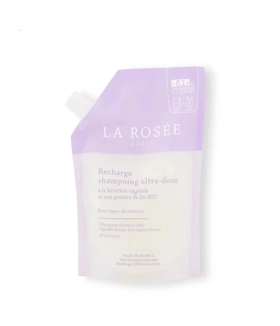 La Rosée Recharge Shampoing Ultra-Doux 400ML Lariboisière Shop