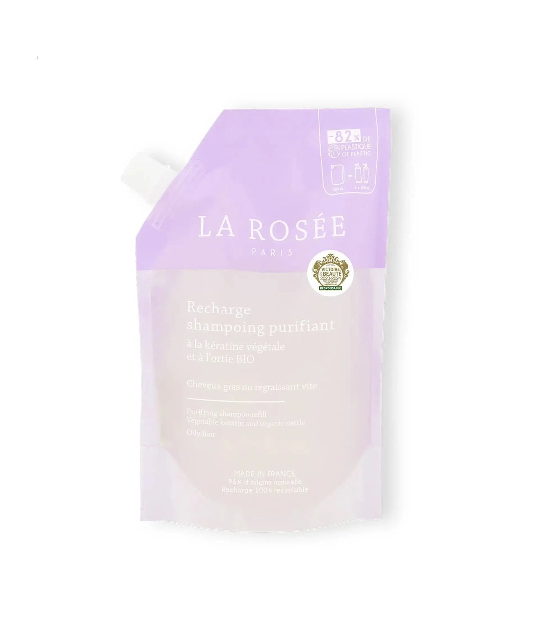 La Rosée Recharge Shampooing Purifiant 400ml Lariboisière Shop