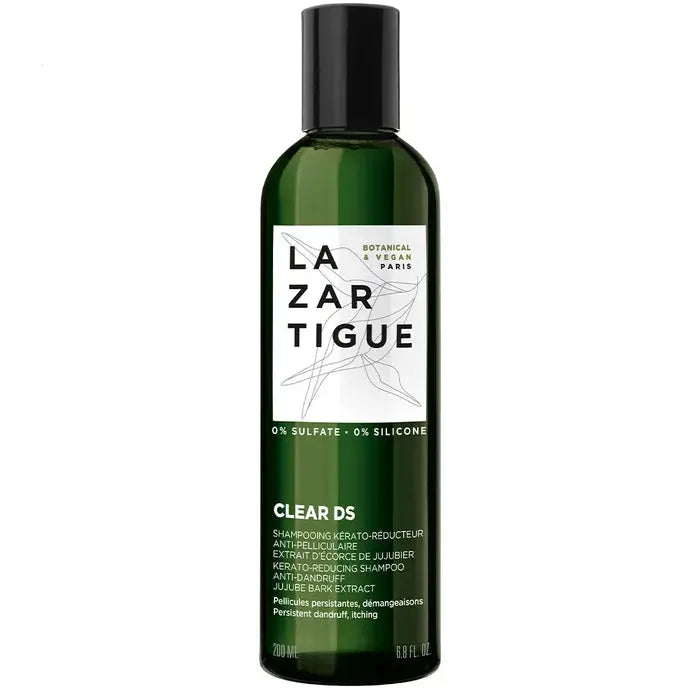 Lazartigue - CLEAR DS - Shampooing Kérato-Réducteur Anti-Pelliculaire - Tous Types de Cheveux - 200ml Lariboisière Shop