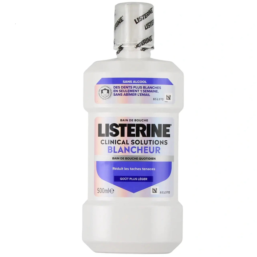 Listerine Soin Blancheur – Bain de Bouche Quotidien 500ML Lariboisière Shop
