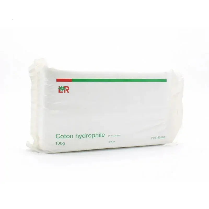 Lohmann - Coton Hydrophile Accordéon Compact - 100g Lariboisière Shop