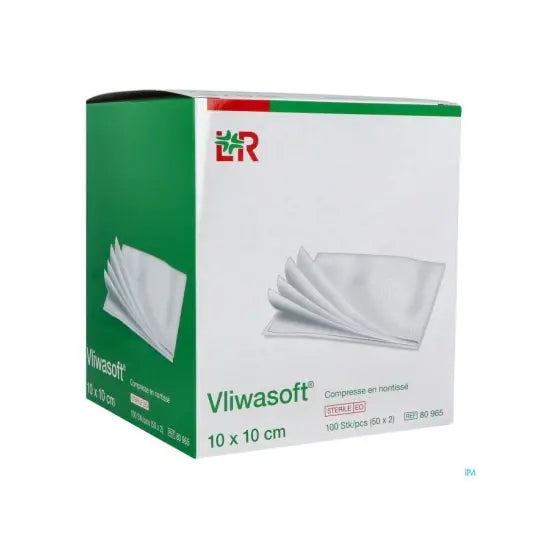 Lohmann & Rauscher Compresses Stériles 10 x 10 cm – 10 sachets de 2 Lariboisière Shop