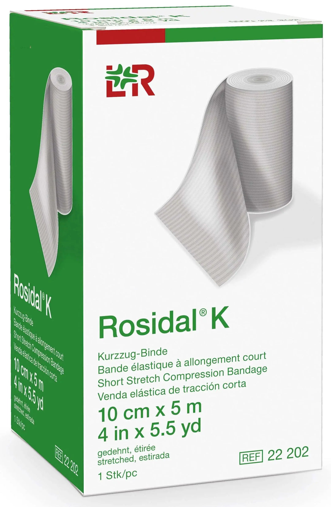 Lohmann & Rauscher Rosidal K – Bande de Compression 10 cm x 5 m unités Lariboisière Shop