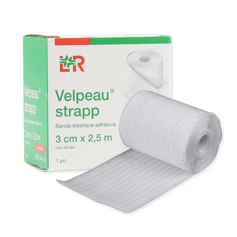 Lohmann & Rauscher Velpeau Strapp – Bande Adhésive Élastique 3 cm x 2,5 m Lariboisière Shop