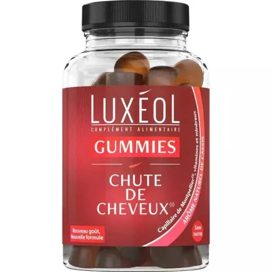 Luxéol - Gummies chute des cheveux - 60 gommes Lariboisière Shop