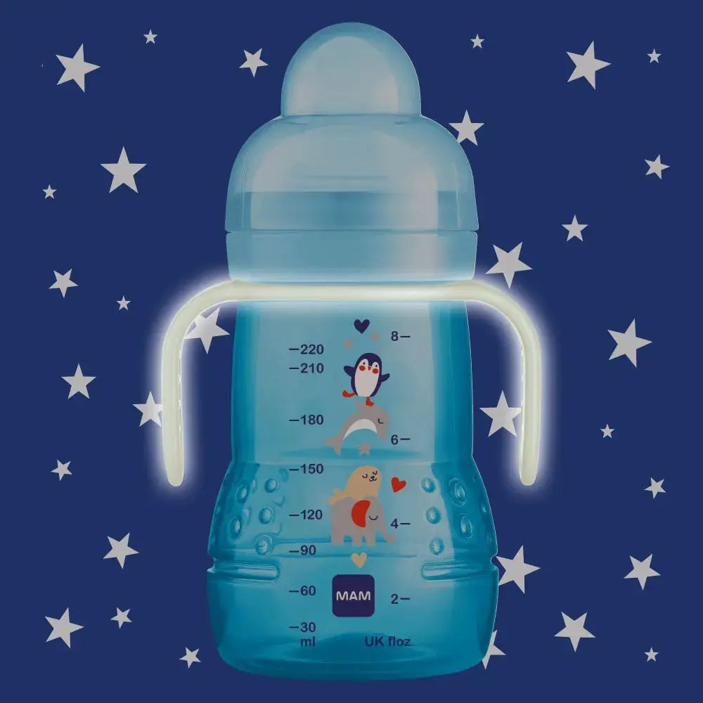 MAM - Biberon de transition nuit 220 ml - 4+ mois Lariboisière Shop