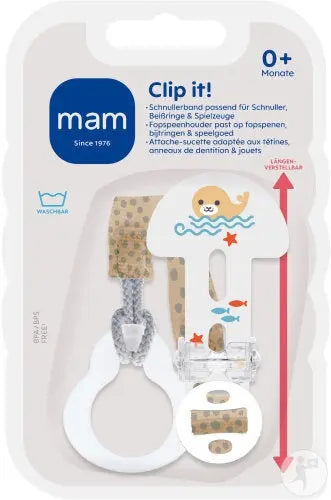 MAM Clip it! Attache-Sucette – Dès la naissance Lariboisière Shop