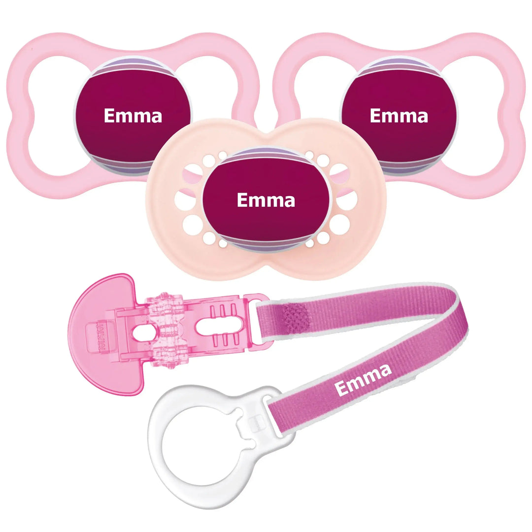 MAM Kit Sucette & Attache-Sucette Silicone 6+ Mois Lariboisière Shop
