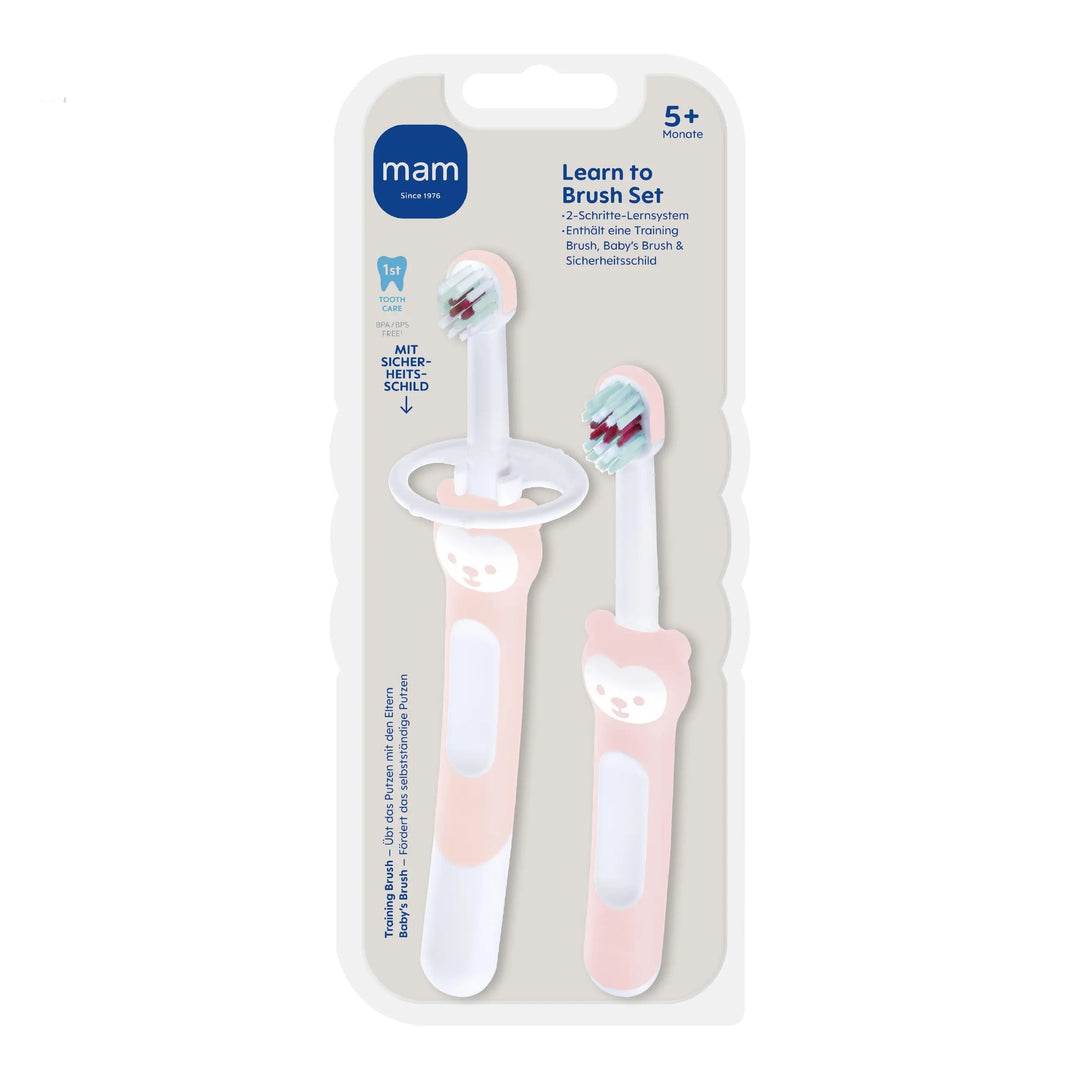 MAM Kit de Brosses à Dents Learn to Brush – Dès 5 Mois Lariboisière Shop