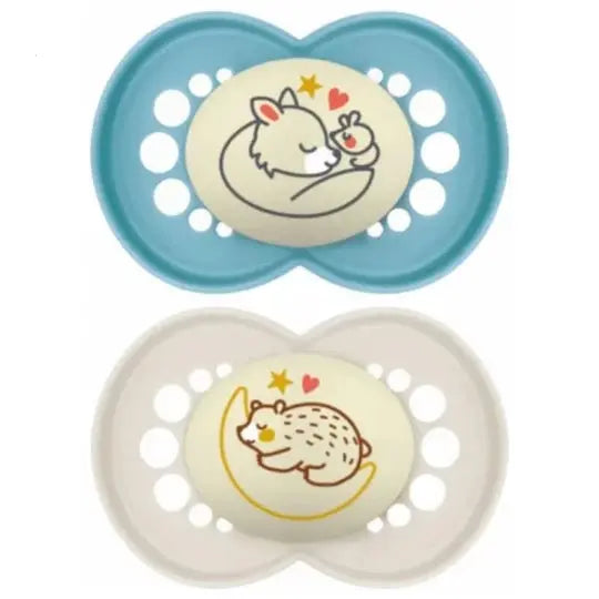 MAM - Sucette Original Nuit 18+ Mois Silicone - x 2 Lariboisière Shop