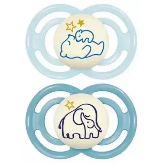 MAM - Sucette Perfect Nuit 6+ Mois Silicone - x 2 Lariboisière Shop