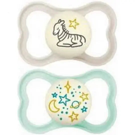 MAM - Sucette Supreme Nuit 18+ Mois Silicone - x 2 Lariboisière Shop
