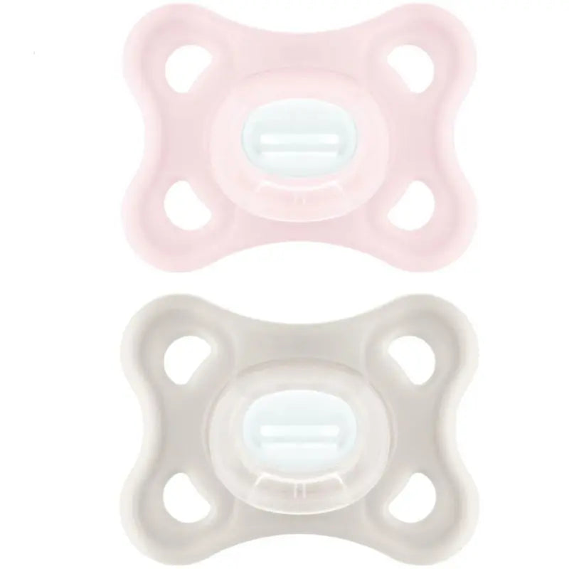MAM Sucettes Comfort Rose 2-6 Mois Silicone – Lot de 2 Lariboisière Shop