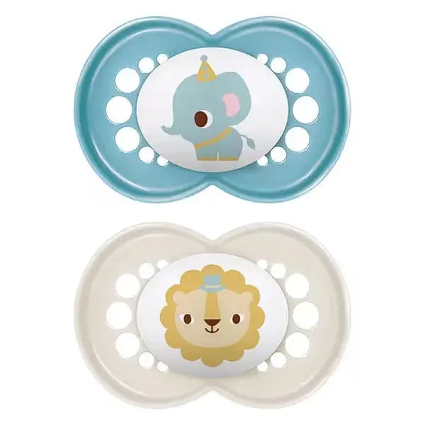 MAM Sucettes Original Animaux 18+ Mois Silicone – Lot de 2 Lariboisière Shop