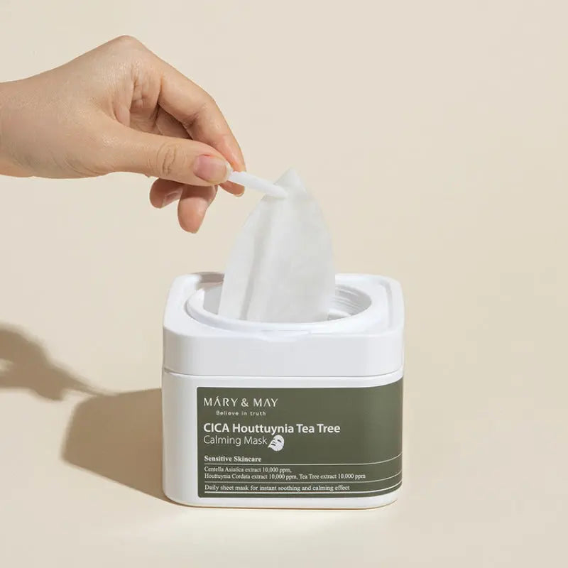MARY & MAY - CICA Houttuynia Tea Tree Calming Mask (30 Pièces) Pharmacie Lariboisière Shop