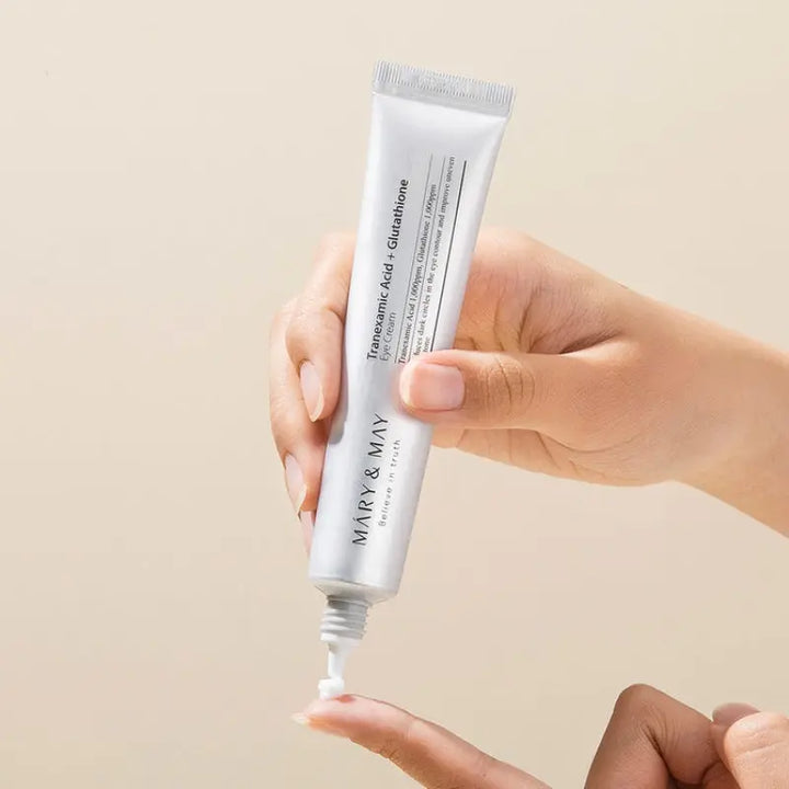 MARY & MAY - Tranexamic Acid + Glutathion Eye Cream - 30 ml Pharmacie Lariboisière Shop