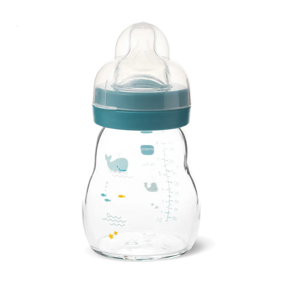Mam - Biberon Verre 170 ml Sealife - Biberon en verre Lariboisière Shop