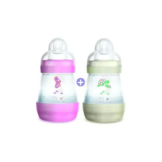 Mam - Lot de 2 biberons anticoliques 160 ml Lariboisière Shop