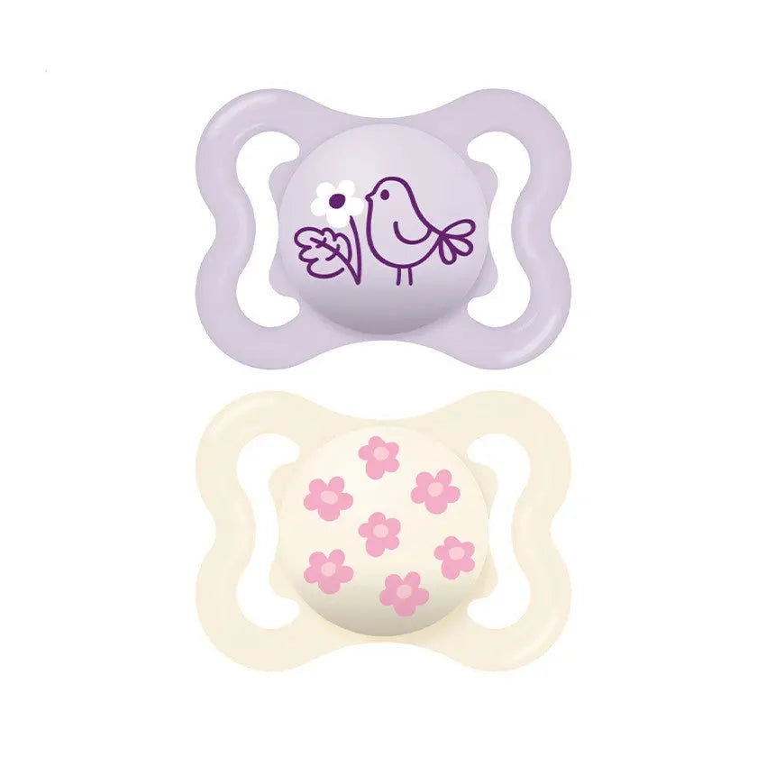 Mam - Lot de 2 sucettes silicone Suprême 2-6M Lariboisière Shop
