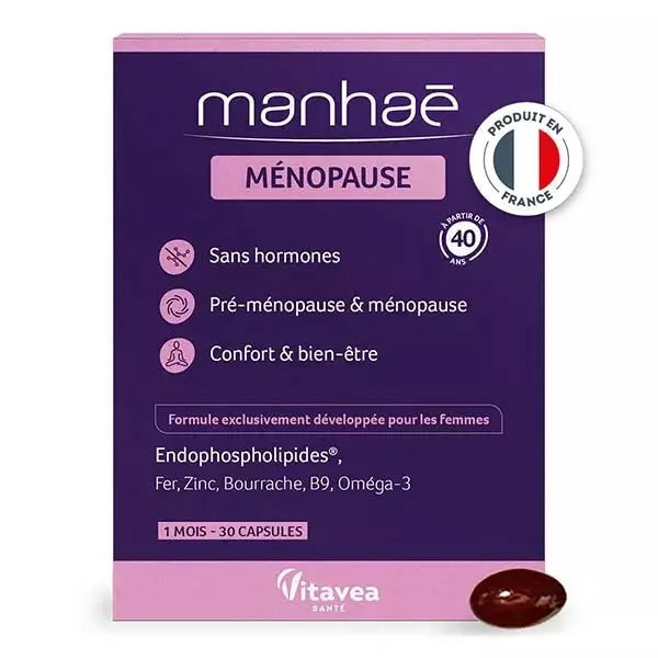 Manhaé Ménopause 30 capsules Lariboisière Shop