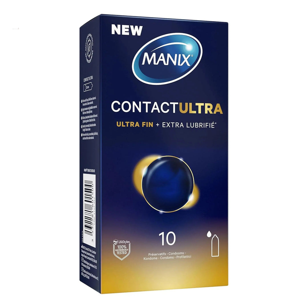 Manix Contact Ultra Boîte 10 + 2 Préservatifs Lariboisière Shop