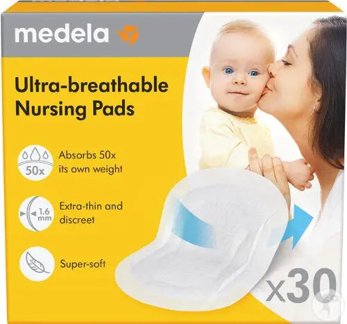 Medela - Coussinets D’Allaitement Ultra-Respirants - 30 Pièces Lariboisière Shop