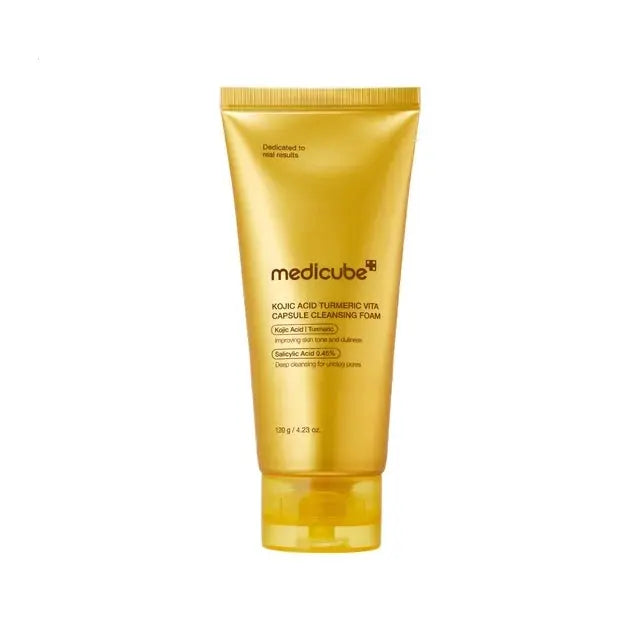 Medicube - Kojic Acid Turmeric Vita Capsule Cleansing Foam - Mousse nettoyante Lariboisière Shop
