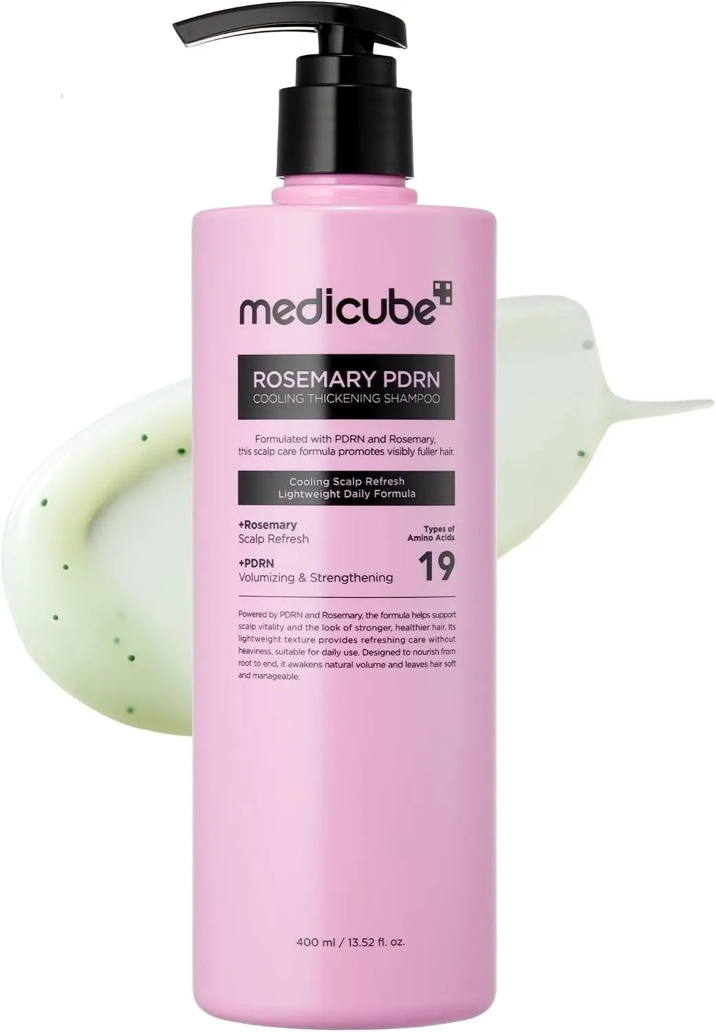 Medicube Rosemary PDRN Cooling Thickening Shampoo 400 ml – Shampoing Épaississant, Purifiant et Rafraîchissant Lariboisière Shop