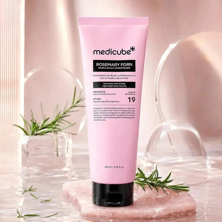 Medicube Rosemary PDRN Hair & Scalp Conditioner – Après-Shampoing Fortifiant et Densifiant Lariboisière Shop