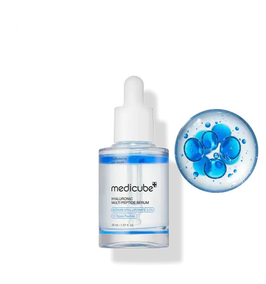Medicube - Sérum multi-peptides à l'acide hyaluronique - 30ml Lariboisière Shop
