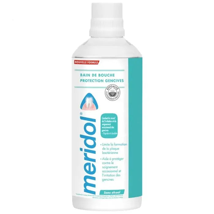 Meridol Bain de bouche sans alcool flacon 400ml Lariboisière Shop