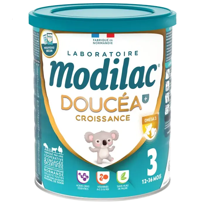 Modilac - DOUCEA - Lait de Croissance 3ème Âge - De 12 à 36 mois - 800g Lariboisière Shop