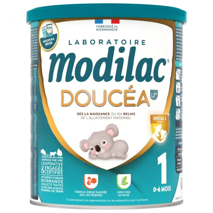 Modilac - DOUCEA - Lait en Poudre 1er Âge - De 0 à 6 mois - 820g Lariboisière Shop