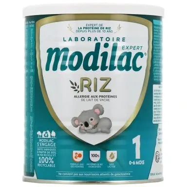 Modilac - Expert Riz Lait 1er âge - 800g Lariboisière Shop