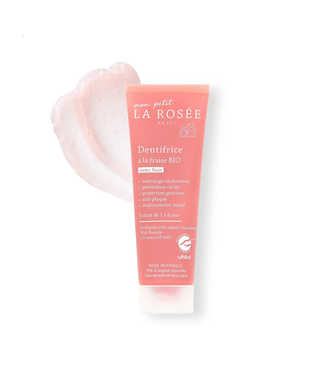Mon Petit La Rosée Dentifrice Fraise Enfant 50ML Lariboisière Shop