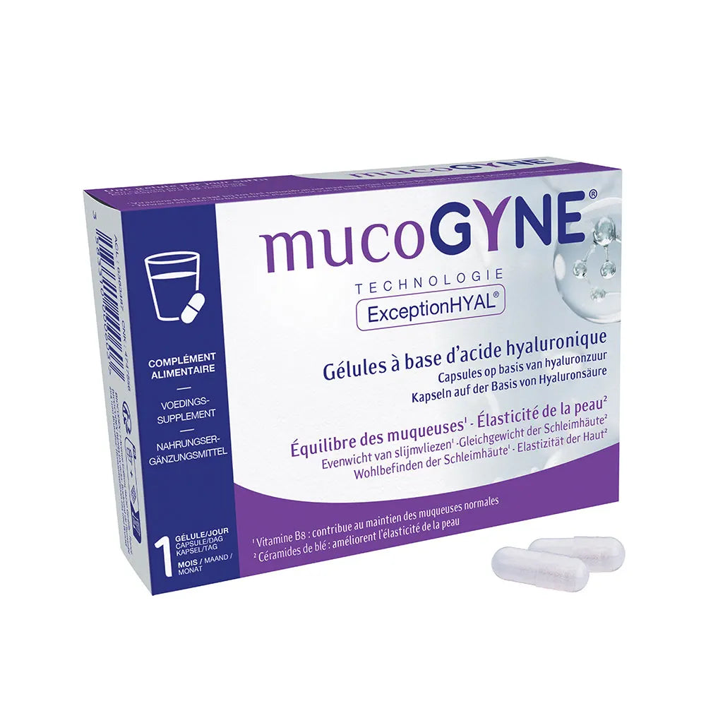 Mucogyne - Acide hyaluronique pour voie orale - 28 gélules