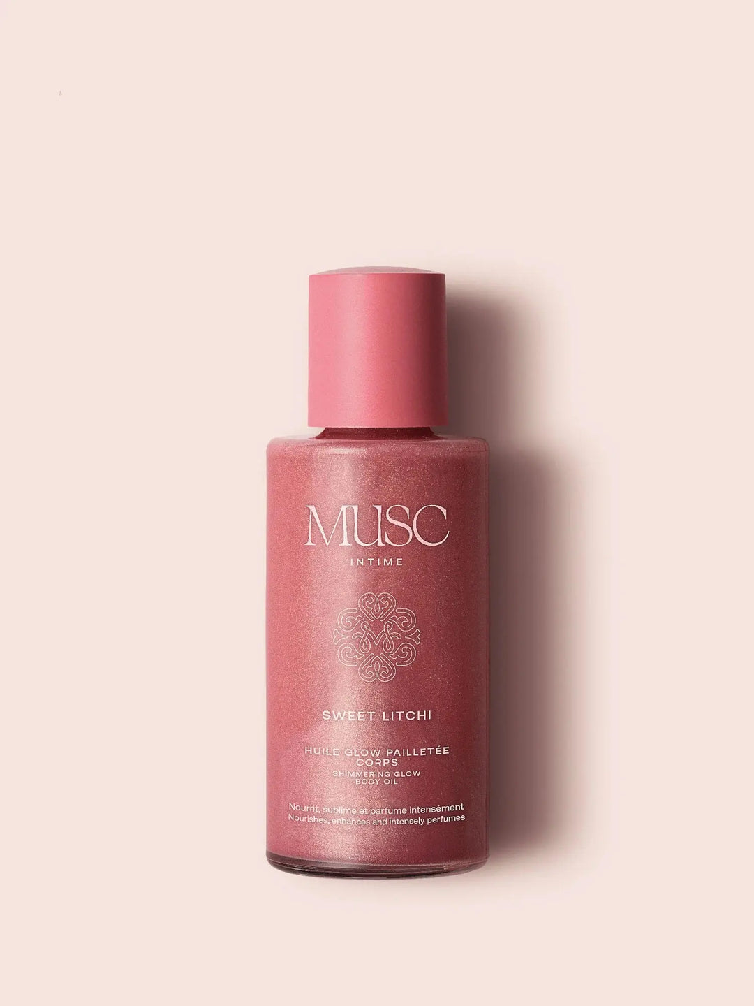 Musc Intime Huile Glow Pailletée Corps Sweet Litchi 100 ml Lariboisière Shop