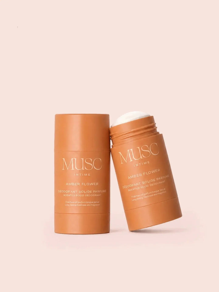 Musc Intime NEW Amber Flower Déodorant Solide Parfumé 50 g Lariboisière Shop