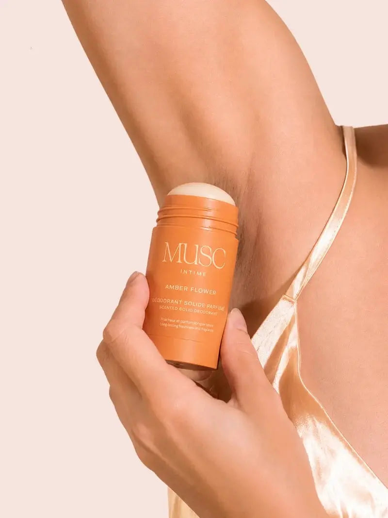 Musc Intime NEW Amber Flower Déodorant Solide Parfumé 50 g Lariboisière Shop