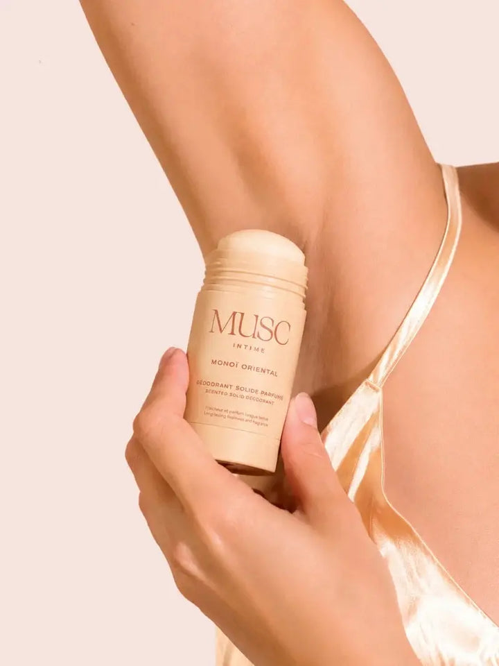 Musc Intime NEW Déodorant Solide Parfumé Monoï Oriental 50 g Lariboisière Shop