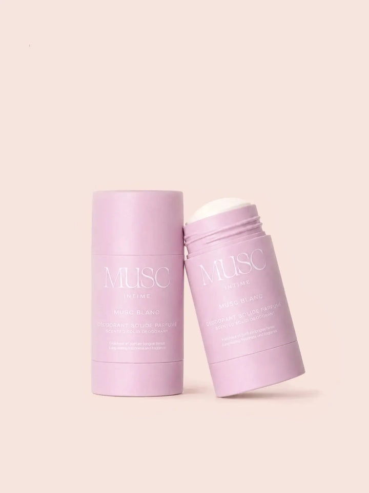 Musc Intime NEW Déodorant Solide Parfumé Musc Blanc 50 g Lariboisière Shop