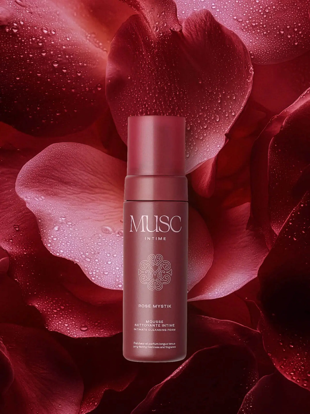 Musc Intime NEW Rose Mystik Mousse Nettoyante Intime 150 ml Lariboisière Shop