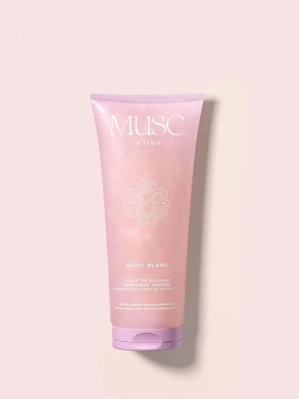 Musc Intime – Huile de Douche Parfumée Nacrée Musc Blanc 200 ml Lariboisière Shop