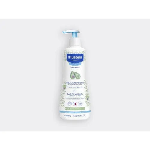Mustela  Gel Lavant Doux à l’Avocat Bio 500 ml Lariboisière Shop