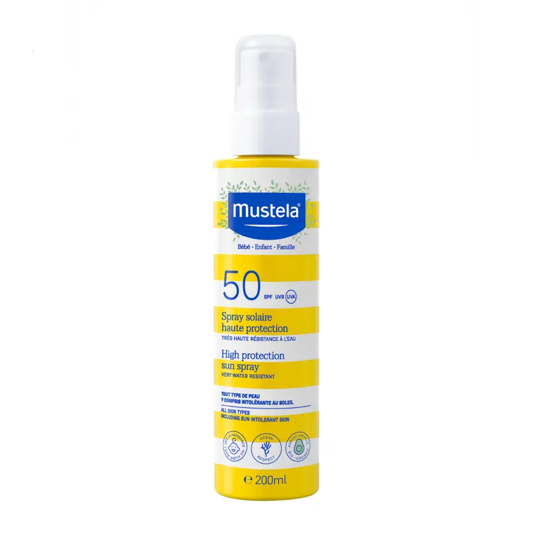 Mustela Spray Solaire Haute Protection SPF 50 Lariboisière Shop