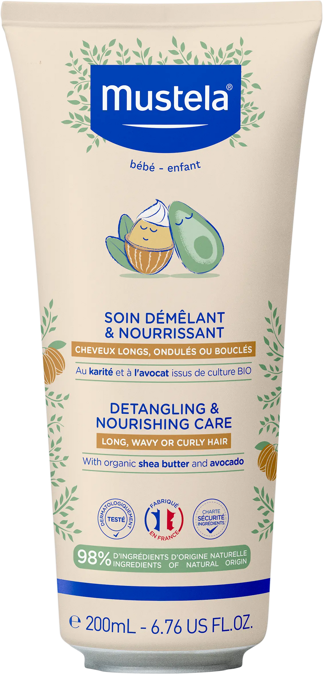 Mustela –  Soin Démêlant & Nourrissant 200ML Lariboisière Shop