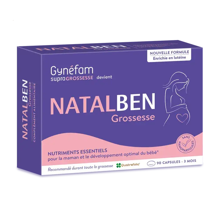 NATALBEN Grossesse – 90 Capsules Lariboisière Shop