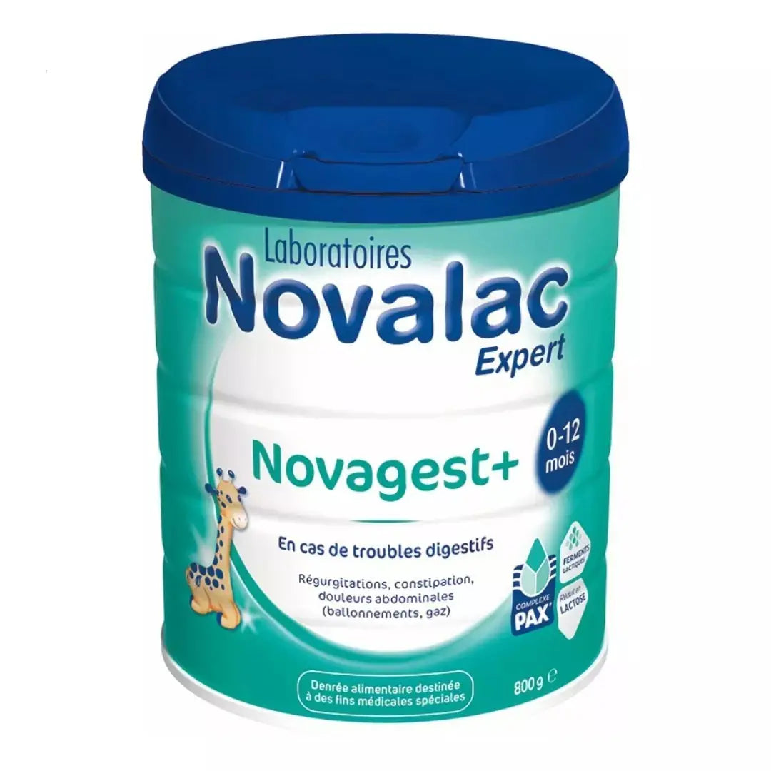 NOVALAC - Novagest lait en poudre 0-12 mois - 800g Lariboisière Shop