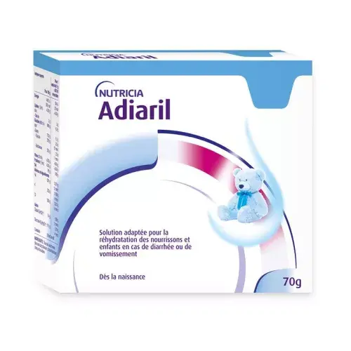 NUTRICIA - ADIARIL - solution de réhydratation orale - 10 sachets Lariboisière Shop