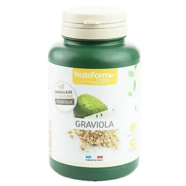Nat & Form - Graviola – 200 gélules Lariboisière Shop